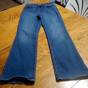 LEVI'S 512 Jeans Womens 24 x 30 BLUE Slimming BOOTCUT Preowned Used Boot Cut